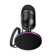 Настольный конденсаторный микрофон Hoco L25 Bright USB с RGB подсветкой Черный - изображение 3