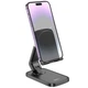 Настільна підставка для телефону та планшета Hoco HD8 Blackfish Folding Desktop Stand складна Чорний - зображення 3