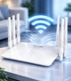 Wi-Fi-маршрутизатор беспроводной роутер PIX-LINK Wireless-N Router, 300 Мбит/сек 2.4GH 6 антен, стабильный сигнал для дома дачи офиса, белый - изображение 3