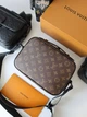 Сумка через плече месенджер Louis Vuitton S Lock коричнева (068) - зображення 6