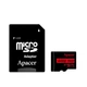 Карта пам'яті 64 GB Apacer МicroSDXC UHS-I Сlass 10 з адаптером чорний - зображення 1