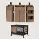 Органайзер для кроватки Lionelo SIDEPOCKET LARGE BEIGE - изображение 2