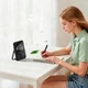 Вентилятор настольный портативный HOCO HX607 Slim Desktop Fan (100 уровней скорости, 2000mAh, 10 ч). Black - изображение 5