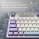 Клавиатура Ajazz AK980 V2 Gift Switch V2 Wireless/Bluetooth/USB UA White/Blue (AK980-V2-G-PWB) - изображение 2