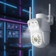 Вулична відеокамера 12Мп з WIFI, SD 39 4G Поворотна та датчиком руху - зображення 7
