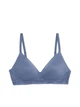 Бюстгальтер женский Marks & Spencer Body Soft полного покрытия формованные чашки серо-синий 70F (3041) - изображение 1