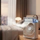 Портативный мини кондиционер-увлажнитель воздуха AIR COOLER FAN 4 в 1 резервуар 600 мл подсветка - изображение 11