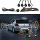 Парковочный датчик Assistant Parking с LCD монитором, комплект из 4 черных датчиков - изображение 7