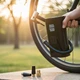 Портативный Аккумуляторный компрессор для шин LED дисплей с функцией Power Bank и фонариком 6000 mAh - изображение 13