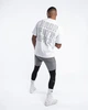Футболка BOXRAW HRDR FSTR SMTR Oversized M Біла - изображение 3