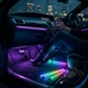 Светодиодные ленты подсветка RGB 16 млн цветов для салона автомобиля с управлением через приложение APP - изображение 11