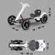 Складной электромобиль Go-Kart с аккумулятором детский электрокар с пультом Белый - изображение 4