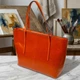 Женская кожаная сумка шоппер Vintage рыжая 36x30x12 см большая деловая городская 60754 - изображение 3
