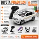 Радіокерована машинка Toyota Prado 1:24 металева на пульті, RC позашляховик Land Cruiser, машинка зі світлом, звуком, дрифтом та акумулятором - изображение 9