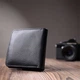 Женский кожаный кошелек ST Leather черный компактный с монетницей на магните 55797 - изображение 14