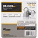 Пульки Sig Sauer Dagger 4,5 мм 0,65 г 500 шт (AIR-AMMO-DPB-177) - изображение 2