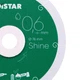 Круг алмазный отрезной 1A1R 76x0,6/0,5x6x10 Shine - изображение 2