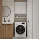 Пенал - шкаф в ванную Meblibud Mary 50 см подвесной белый - изображение 6