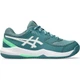 Кросівки тенісні дитячі Asics GEL-DEDICATE 8 PADEL темно-зелено-біло-зелені 32.5 1044A064-301 - зображення 1