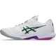 Кроссовки теннисные Asics SOLUTION SPEED FF 4 бело-розово-фиолетово-бирюзовые 42 1041A532-101 - изображение 4