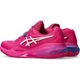 Кроссовки теннисные женские Asics GEL-RESOLUTION X CLAY розово-сине-белые 40 1042A277-700 - изображение 3