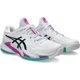 Кроссовки теннисные Asics COURT FF 3 ALL COURT бело-розово-бирюзовые 44.5 1041A370-106 - изображение 2