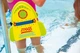 Доска для плавания детская Zoggs Jet Pack 3-in-1 жилет Желто-зеленый 2-6 лет (301225) - изображение 3