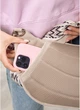 Жіноча поясна сумка бананка з натуральної замші SAMBAG Бежевий (546103821) - зображення 10