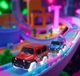 Дополнительная машинка к конструктору Magic Tracks на 2 батарейках Машинка для автотрека - изображение 6
