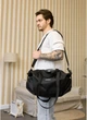 Мужская спортивная тканевая сумка SAMBAG Черная (54960502236) - изображение 8