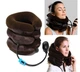 Надувная подушка для шеи Tractors For Cervical Spine, ортопедический воротник для шеи коричневый - изображение 9