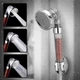 Насадка для душа с фильтром SUNROZ Spa Heathy Shower Head Светодиодная насадка для душа с турмаланом - изображение 12