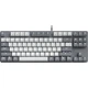 Клавіатура USB GamePro Genesis Metallic MK110G Outemu Red Switch UA LED Gray (MK110G) UA - зображення 1