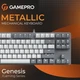 Клавіатура USB GamePro Genesis Metallic MK110G Outemu Red Switch UA LED Gray (MK110G) UA - зображення 7