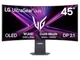 Игровой монитор LG UltraGear 45GX950A OLED (WOLED), отклик 0.03 Частота:165 Гц, 330 Гц (WFHD) Контрастность:1 500 000:1Яскравость - изображение 1
