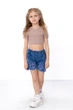 Дитячі джинсові шорти для дівчинки NoBrand 92 Синій (p-19978-237878) - изображение 2