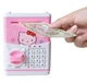 Іграшковий дитячий сейф скарбничка Hello Kitty з кодовим замком рожевий - зображення 1