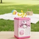 Іграшковий дитячий сейф скарбничка Hello Kitty з кодовим замком рожевий - зображення 8