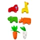 Drewniany sorter LeanToys Auto 24 x 12,5 x 15 cm (733402) (5905991037156) - obraz 4