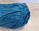 Простирадло на резинці LARA сатин-страйп LUX turquoise d13227 160х200х25 - зображення 4