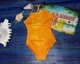 Купальник закритий змінює колір для дівчинки Lupilu LYCRA® 388516 086-92 см (12-24 months) помаранчевий - зображення 5