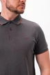Футболка поло однотонная K.O.R 5012 Серый (gray) XL - изображение 4