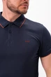 Футболка поло однотонная K.O.R 5012 Синий (blue) XL - изображение 6