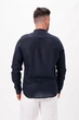 Рубашка лен стойка K.O.R 8333 Темно-синий (dark blue) L - изображение 4