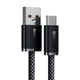 Кабель Baseus Dynamic Series Fast Charging Data Cable USB to Type-C 100W 1m Slate Gray - изображение 2
