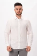 Рубашка лен K.O.R 8325 Белый (white) 3XL - изображение 1