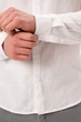 Рубашка лен K.O.R 8325 Белый (white) 3XL - изображение 4