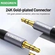 Кабель AUX Rocoren Mini Jack 3.5mm - 3.5mm (1 метр) (черний) - изображение 2