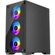 Корпус 1stPlayer x2-m-bk-4f1-ps-600fk-eu Black 600w - зображення 3