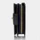 Стильный женский кожаный кошелек Ashwood Y60 BLACK FLOATER черный - изображение 5